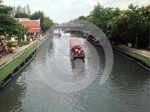 Boat Floating Market Bangkok