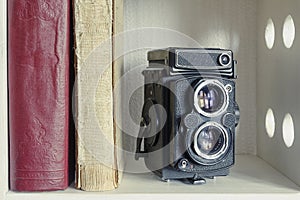 TLR photo camera