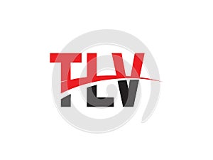 TLV Letter Initial Logo Design Vector Illustration photo