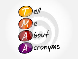 TMAA - Tell Me About Acronyms