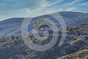 Mountainous landscape of the Alpujarra near Berja photo