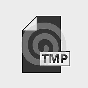 TMP File format Icon photo