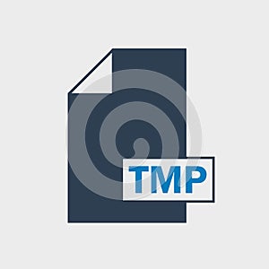 TMP File format Icon photo