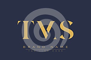 TMS abstract letter logo design
