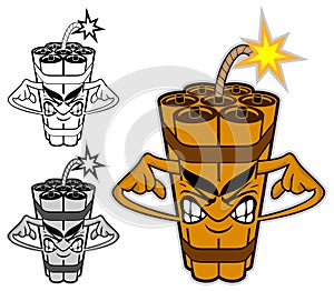 TNT cartoon character 2