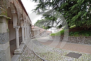 To the Castle of Udine, Italy photo