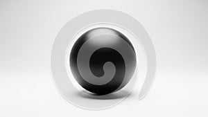 To dark across its surface emphasizing its three dimensional