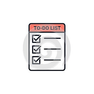 To-Do List Checklist with Checked Boxes