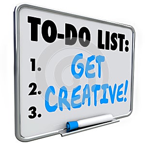 To Do List Get Creative Imagination Original Inventive Ideas