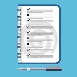 To do list icon. Design icon do list, a checklist, task list.