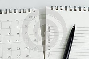 To do list or work task priority list with date concept, black p