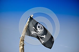 To hoist the flag of the pirates