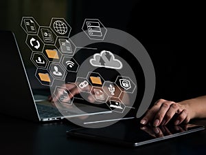 To properly handle files, knowledge, and documentation in an ERP-enabled firm, use a Document Management System (DMS)