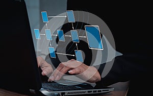 To properly handle files, knowledge, and documentation in an ERP-enabled firm, use a Document Management System (DMS)