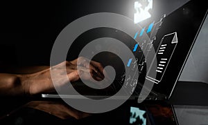 To properly handle files, knowledge, and documentation in an ERP-enabled firm, use a Document Management System (DMS)