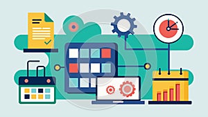 To reduce production costs and streamline processes the production team implemented databased scheduling systems