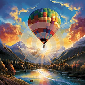 To the Skies: A Hot Air Balloon Adventure