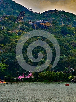 Toad rock in Mount Abu, Rajasthan, India