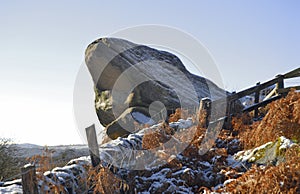 Toads Mouth Rock, Derbyshire