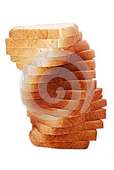 Toast bread tower