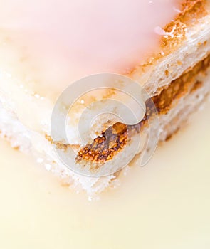 Toast And Condensed Milk Close Up View I