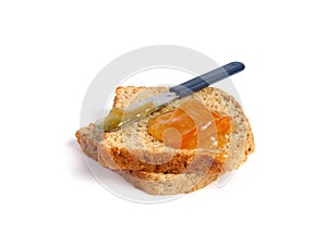 Toast with marmalade