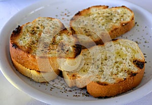 Toasted bread