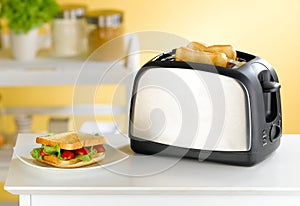 Bread toaster in img