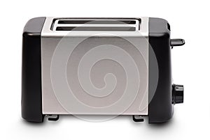 Toaster on white background.
