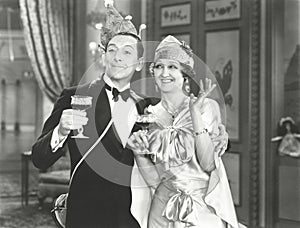 Toasting the New Year