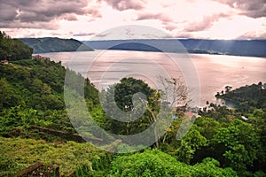 Toba Lake of North Sumatera