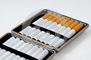 Tobacco cigarettes case