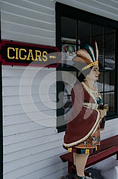 Tobacco shop - Mystic Seaport, Connecticut, USA