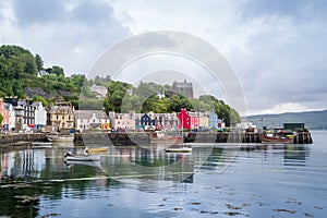 Tobermory old town embankment