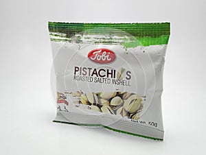 Tobi pistachios roasted salted inshell in Philippines