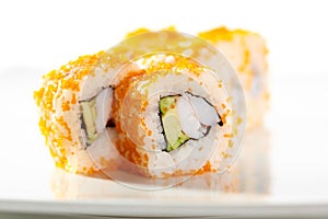 Tobiko Sushi Roll