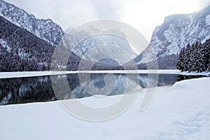 Toblach lake