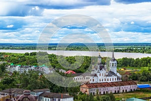 Tobolsk Church Zachariah and Elizabeth centre top view