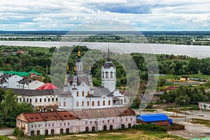 Tobolsk Church Zachariah and Elizabeth centre top view