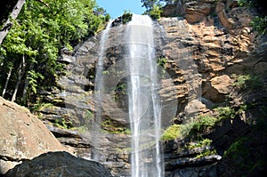 Toccoa Falls waterfall