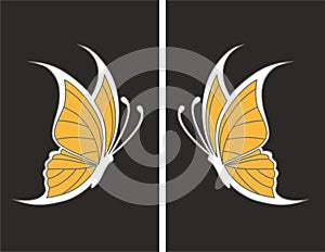 tock Butterfly Tribal Artwork cdr And Clip Art