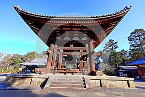Todai-ji, a Buddhist temple with one of Japan\'s largest bronze Buddha statues