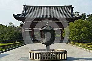 Todaiji Buddhist temple Nara Japan