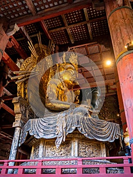 Todaiji Temple is a Buddhist temple complex, located in the city of Nara, Japan