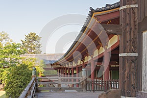 Todaiji Temple in Nara, Japan. It is part of UNESCO World Heritage Site - Historic Monuments of