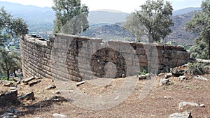 Alinda Ancient City Theatre Wall photo