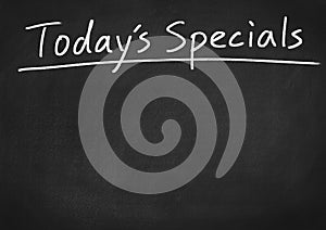 Today`s specials