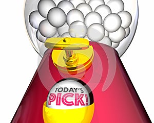 Todays Pick Gumball Machine Choice Special