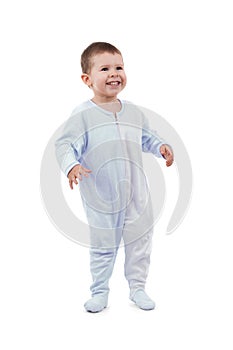 Toddle in pajamas photo