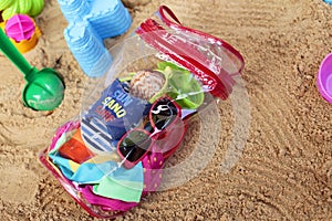 Toddler beach bag